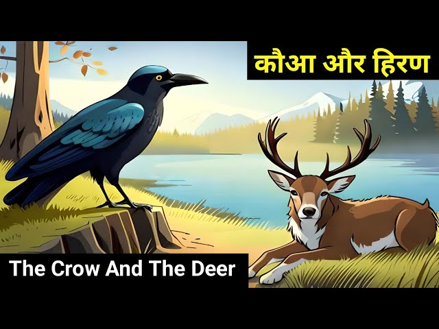 कौए और हिरण की कहानी | The crow and the deer story | Hindi kahani | Moral story #stories #viralvideo