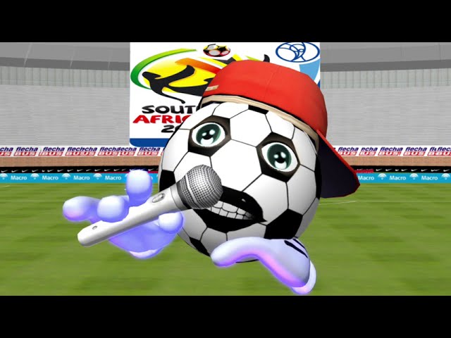 SOCCERBALL RAPPING ♫♫♫♫♫ THE REAL SLIM SHADY AT THE STADIUM - 3D ANIMATED MUSIC VIDEO