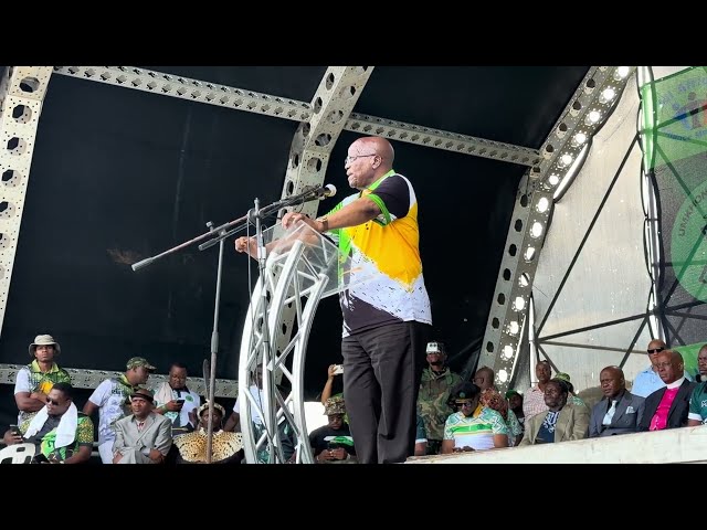 MK Party uMkhonto weSizwe numbers are growing all over  - Jacob Zuma Addressing amaMK amahle |