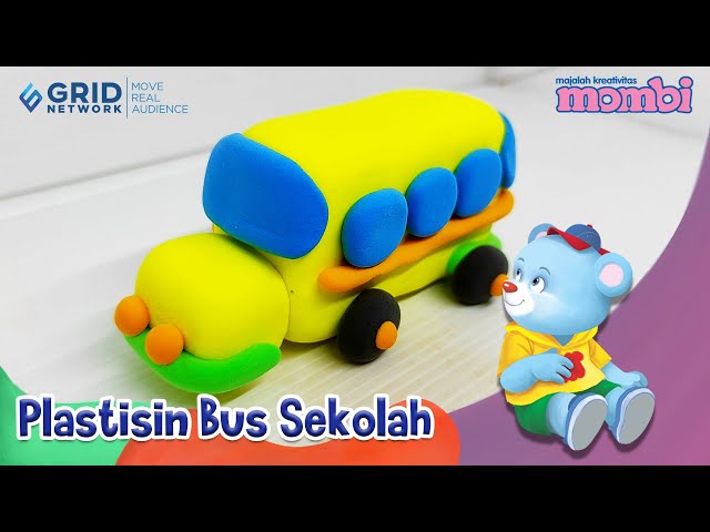 Membuat Plastisin - Bus Sekolah