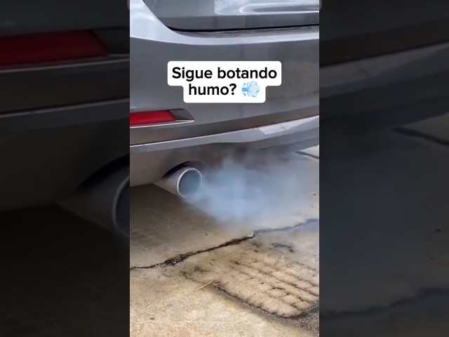 Sigue botando humo? 💨 #motor #mechanic #mecanica #automoción #mecanicaautomotriz #mecanicarapida