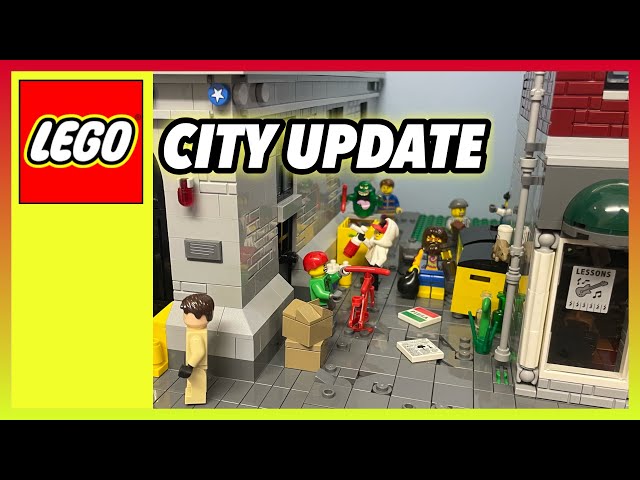 LEGO CITY UPDATE - alleyway 2.0