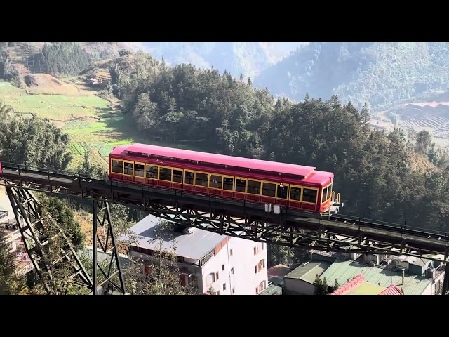 Hanoi Sapa Mono rail View Vietnam