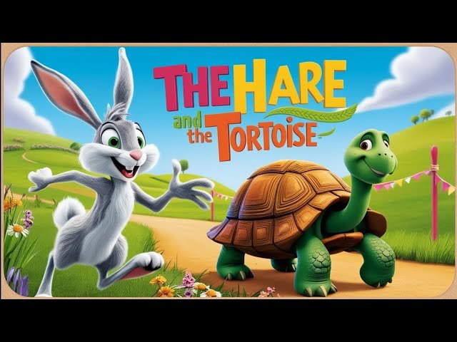 The Rabbit and the Tortoise - A Timeless Moral Story for Kids | Giggling Kids