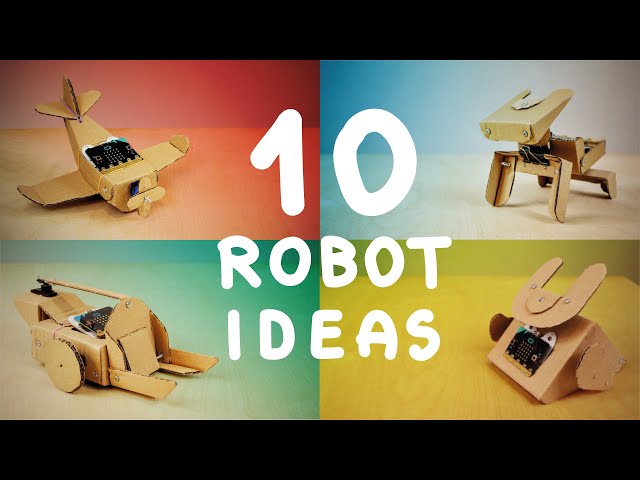 10 Easy Robotics Projects Made With Cardboard | Perfect For Education