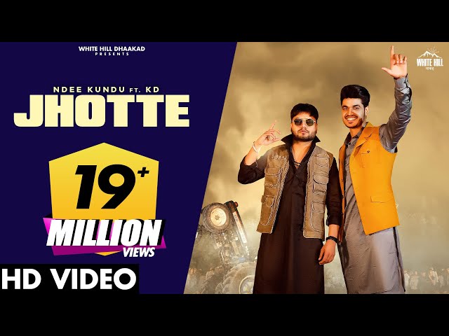 Jhotte (Official Video) Ndee Kundu Ft. KD DESIROCK | MP Sega | Haryanvi Songs | Haryanvi 2022