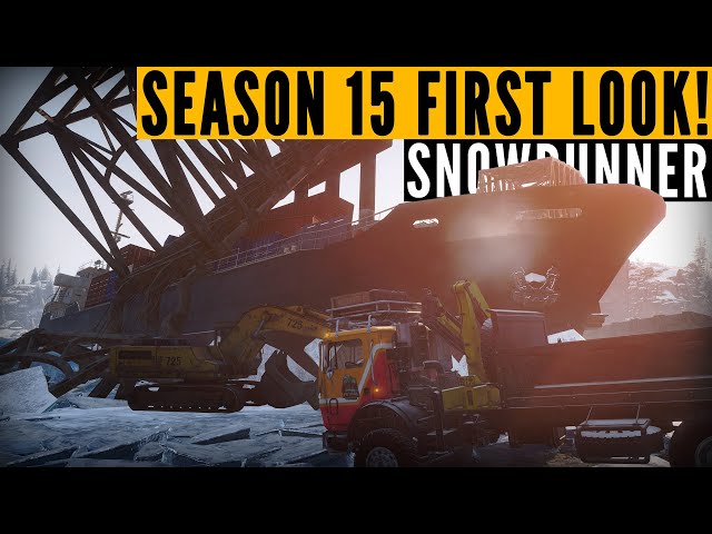 A FIRST LOOK at SnowRunner Season 15: Oil & Dirt