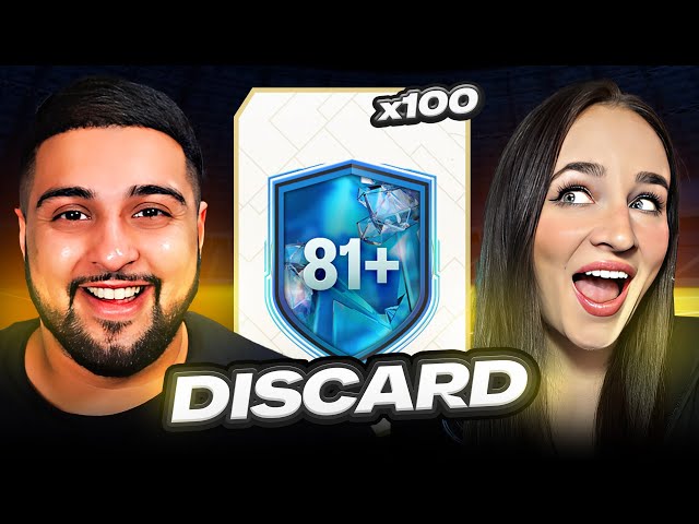 100 81+ Player Picks But The Loser DISCARDS!!! (Ft. @CHIKacee )