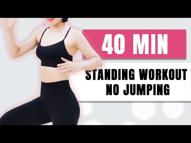 FLAT STOMACH in I Belly Fat Burn🔥40 Min Standing Workout I No Jumping, No Squats