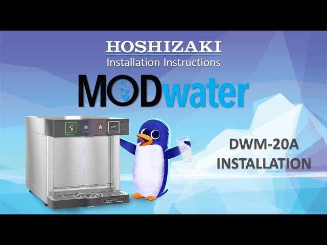 How to Install the DWM-20A MODwater Countertop Water Dispenser