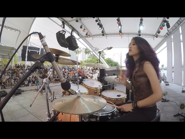 Christal (drum cam): Sangriento @ Baybeats 2018