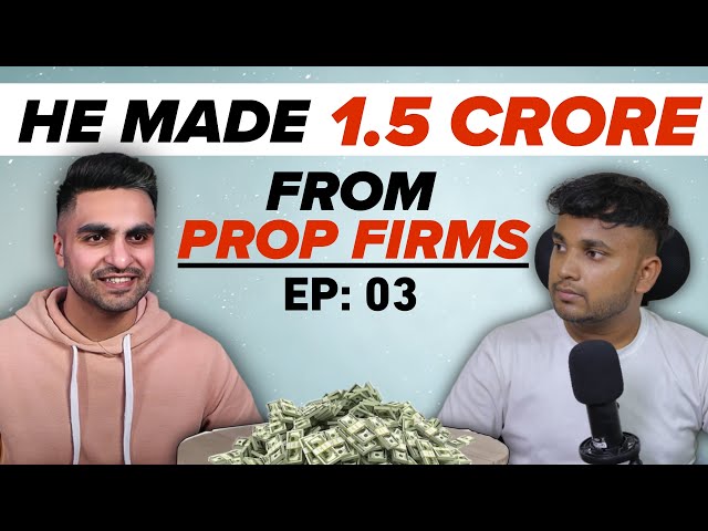 Funder Trader Made $ 170K Only from Prop Firms 😮😯 @ajwadtrades | Episode 3