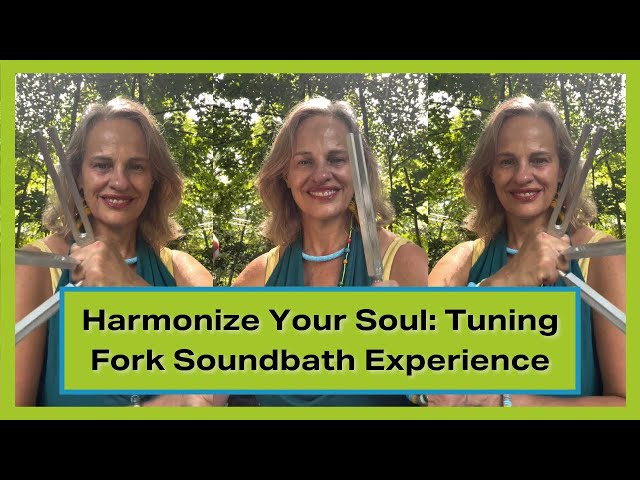 Harmonize Your Soul: Tuning Fork Soundbath Experience  🔊✨