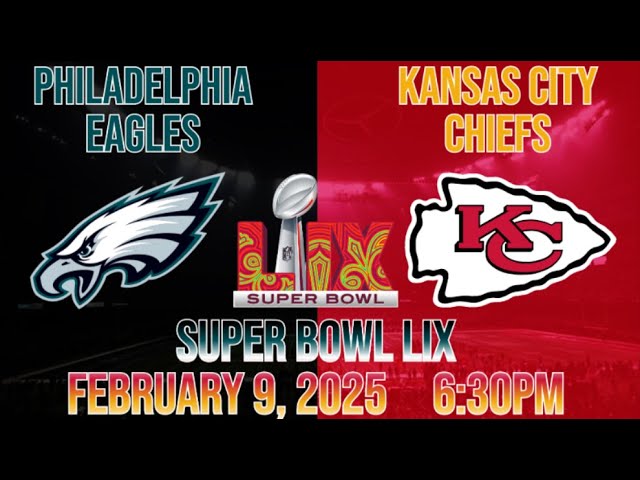 Super Bowl LIX | Philadelphia Eagles vs. Kansas City Chiefs | (Live Reaction & Play By Play)