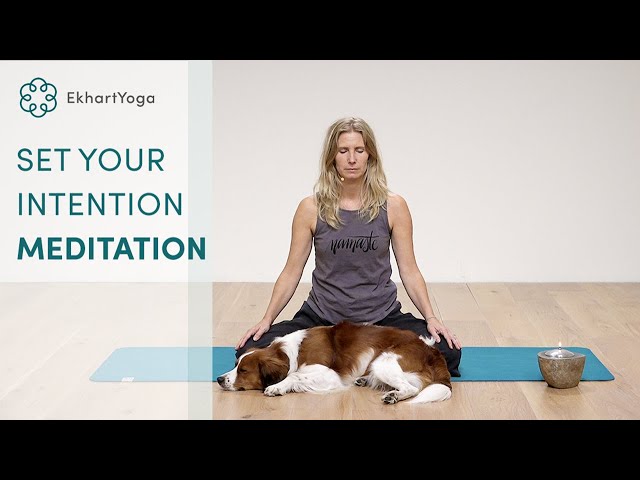 5 minutes to set a daily intention - Meditation with Esther Ekhart