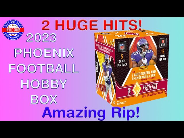 2023 Phoenix Football Hobby Box Review - Amazing Box!!!