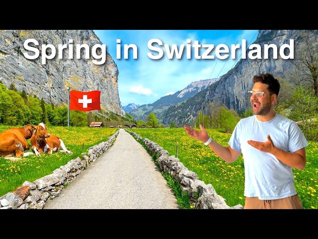 Top 10 BEST Places to Visit in Switzerland in Spring 🇨🇭