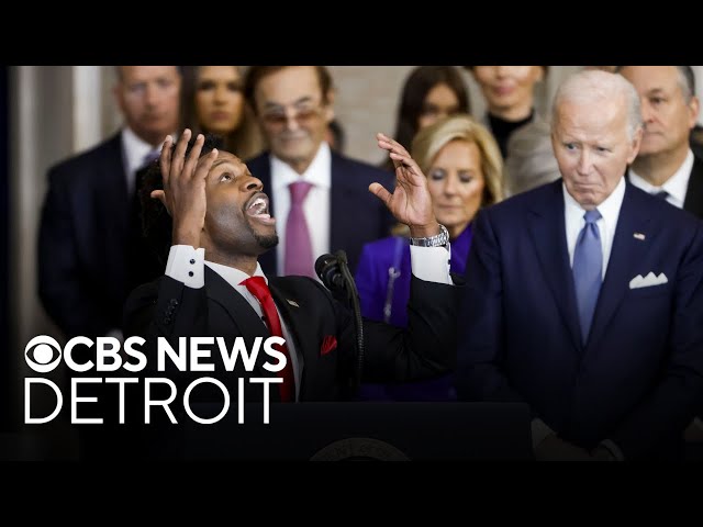 Detroit pastor Lorenzo Sewell delivers prayer at President Trump's inauguration