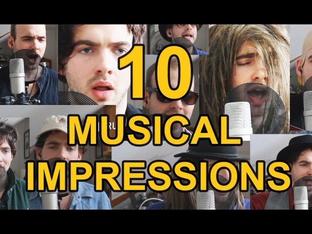 1 Guy 10 Singer Impressions