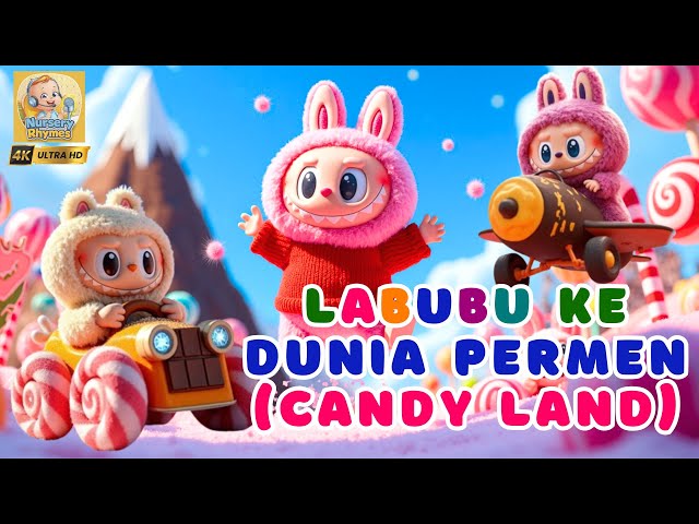 Labubu ke Dunia Permen (Candy Land) - Nursery Rhymes | Lagu Anak Indonesia | Lagu Labubu Terbaru