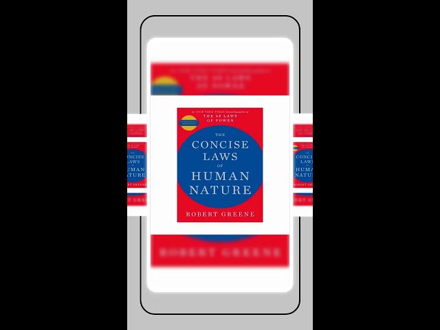 The Concise Laws of Human Nature By Robert Greene Paperback Bestselling Book In English