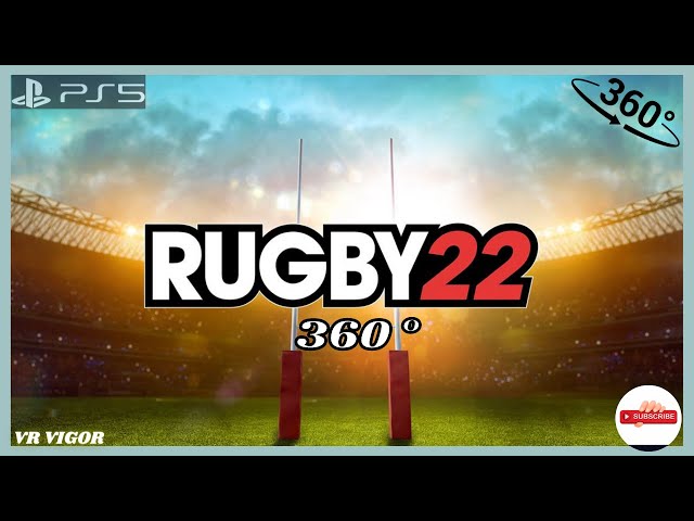 RUGBY 22 Gameplay #rugby #rugby22 #360video