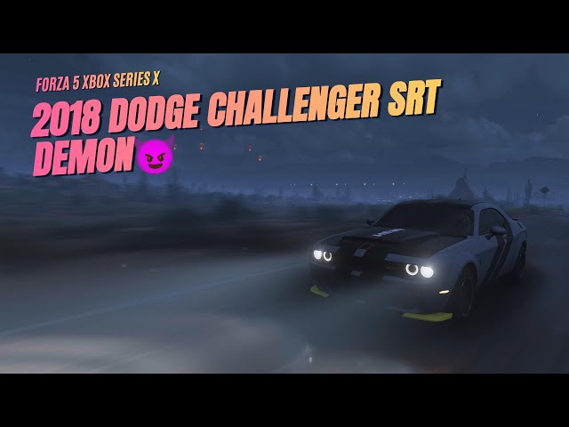 2018 DODGE CHALLENGER SRT DEMON | 4K Gameplay | Xbox series X