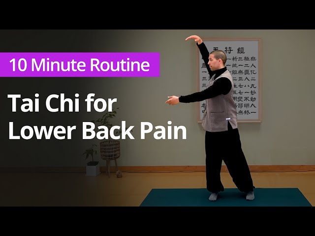 Tai Chi for Lower Back Pain | 10 Minute Daily Routines