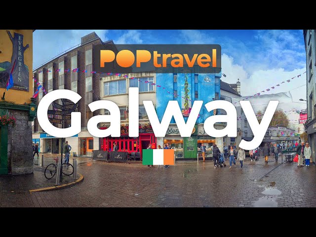 Walking in GALWAY / Ireland 🇮🇪- 4K 60fps (UHD)