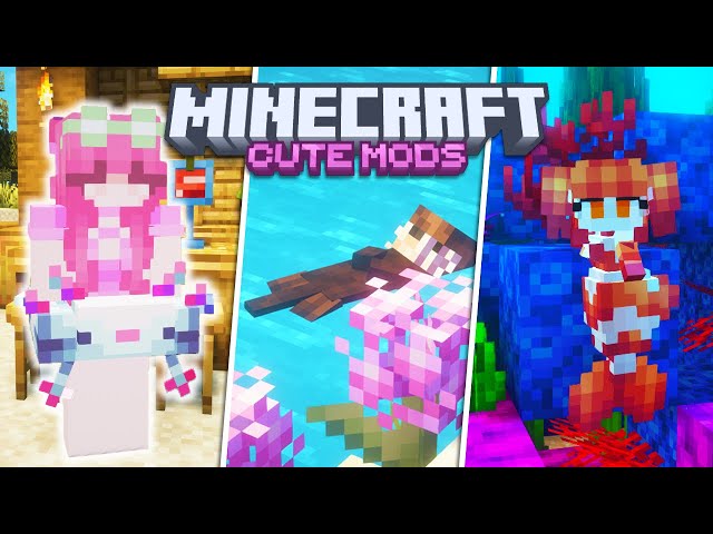 10 SUPER Cute Minecraft Mods You Probably Didn't Know About!