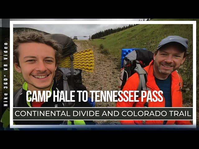 Continental Divide and Colorado Trail from Camp Hale to Tennessee Pass (Hike 360° VR Video)