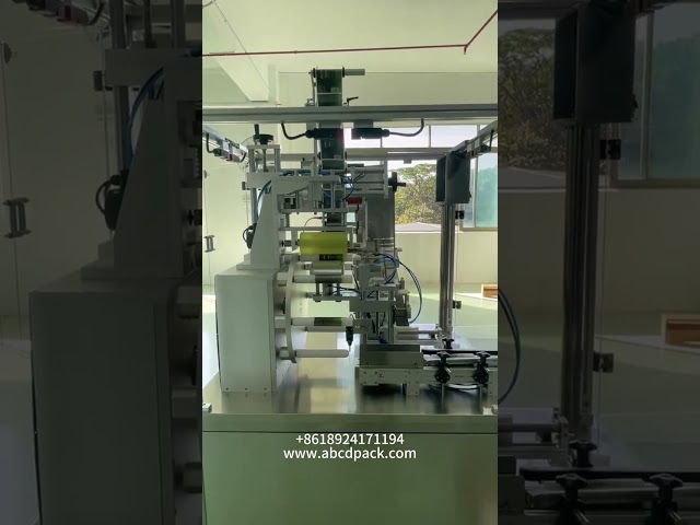 Fully automatic soft tubes labeling machine cosmetic & toothpaste packaging tubes labeling machine