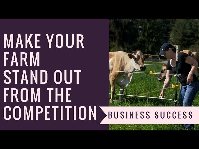 Make your Farm Stand Out from the Competition