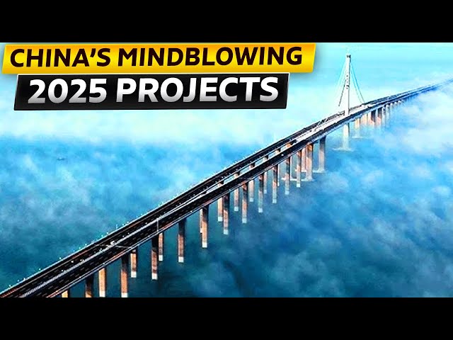 China’s 2025 Mega Projects leave America in the dust