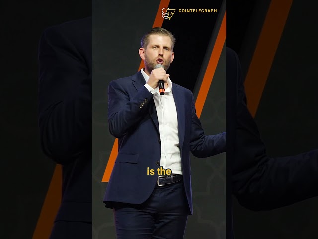 Eric Trump: Bitcoin to $1 Million?! 🤑 #shorts #Trump