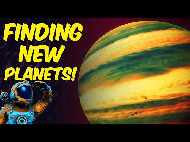 Finding Gas Giants, Water Planets and Ruin Planets | No Man's Sky Worlds Part 2 Update