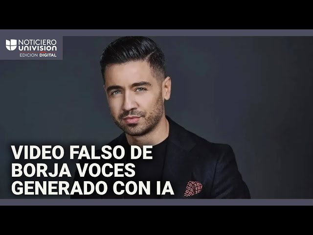 Clonan la voz de Borja Voces con inteligencia artificial y crean video falso con publicidad engañosa