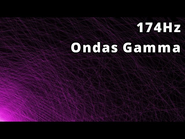 174Hz Ritmo binaural ondas gamma 🎧 - Alivio del dolor | Anestésico natural