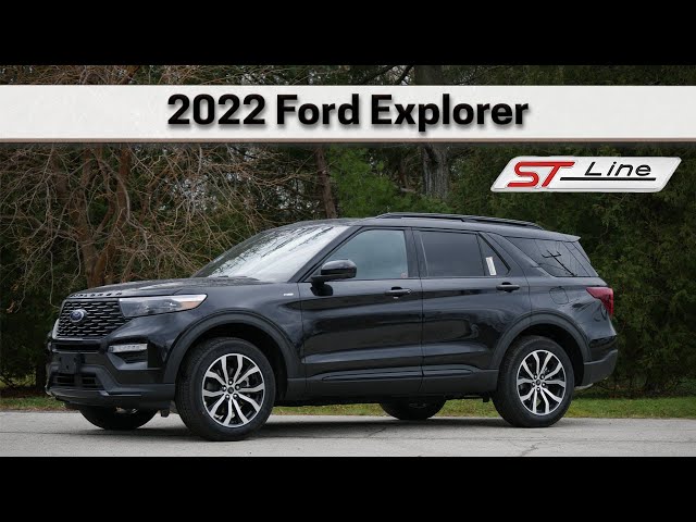 360 Reviews | 2022 Ford Explorer ST Line | A VR look at the brand new Explorer trim