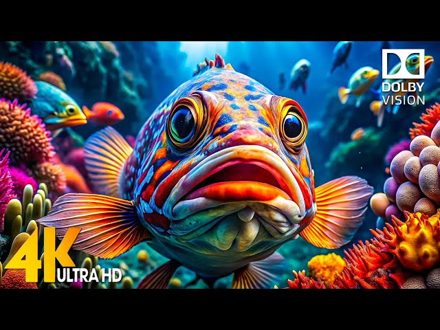 [NEW] 11HR Tropical 4K Underwater Wonder 🐠 The Serenity of Marine Life with Soothing Ocean Music #2