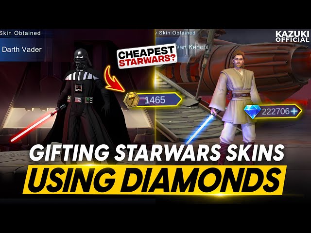 I GOT 2 STARWARS PLUS 17 OTHER SKINS FROM THE STARWARS EVENT | MLBB