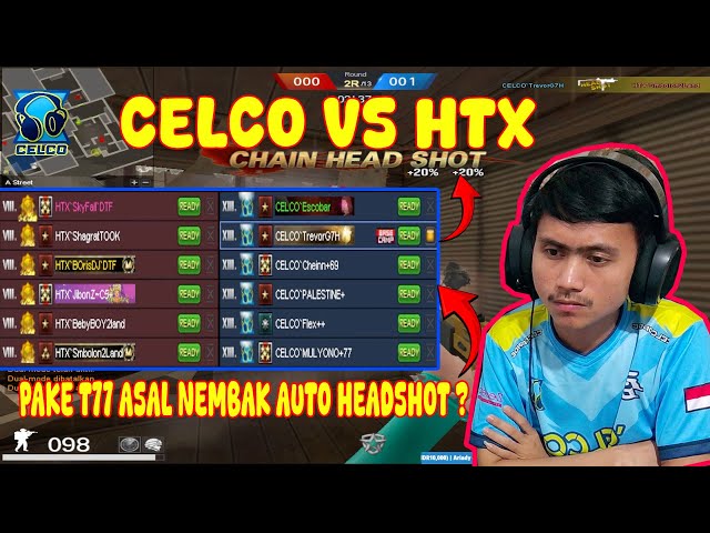 NGEWAR PAKE T77 NEMBAK DIKIT AUTO HEADSHOT ! GOIB BANGET T77 INI // Point Blank Zepetto