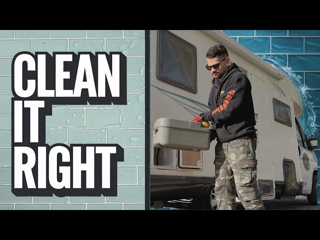 🚐💧 How to Clean Your Camper Van Toilet Correctly