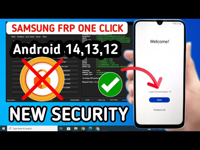 ALL SAMSUNG Galaxy FRP Bypass Android 14 Google Account Remove | One Click Samsung FRP TOOL 2025