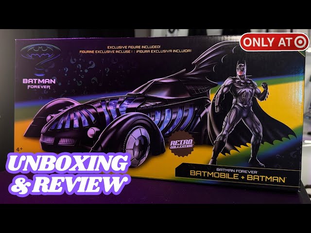 DC Retro Collection Batmobile | Unboxing and Review