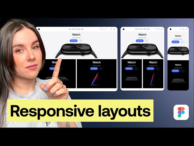 Fully responsive website design in figma ( From beginner to advanced )