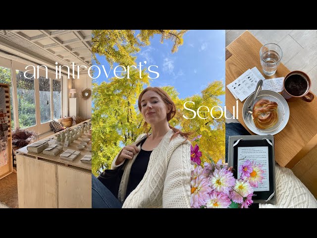 autumn introvert diaries ☕🌼 a few days in seoul, korea VLOG