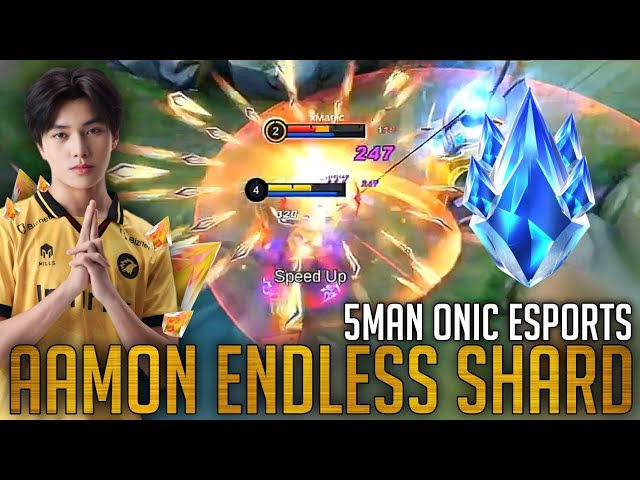 AAMON WITH DEADLY ENDLESS SHARD | 5MAN ONIC ESPORTS