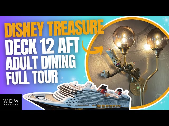 Disney Treasure - Deck 12 AFT tour