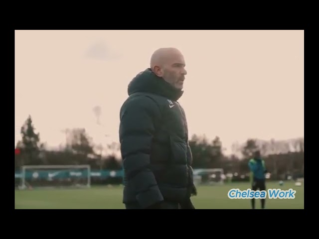 Chelsea training today ahead of Wolves